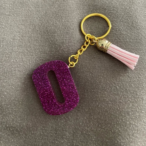 Hand Crafted Other - Handmade Number "0” (Zero) Keychain